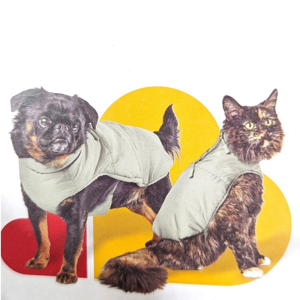 Boots & Barkley Small Puffer Jacket Pet Apparel Sage Green Dog Cat Coat New